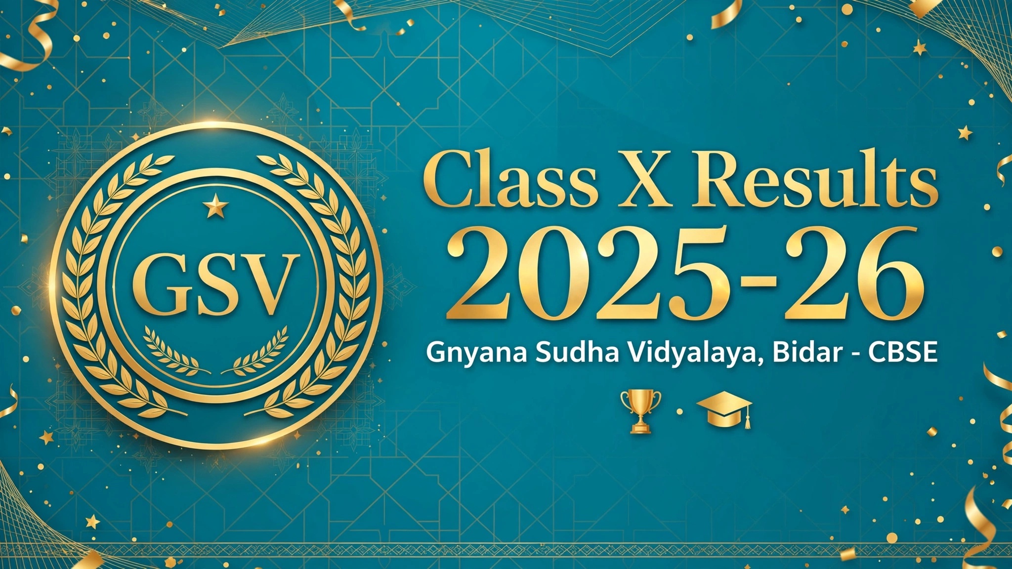 Class X Results 2025-26 - Karnataka State Topper Shreyas Chikurte